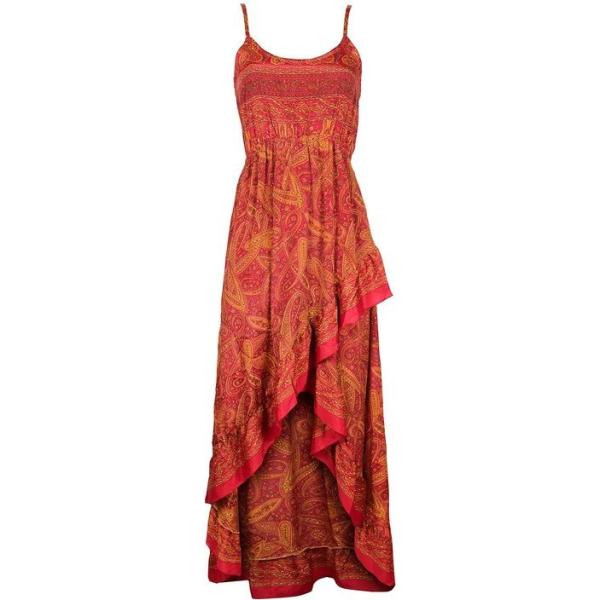 vestiti asimmetrici Bohoo Fashion multicolore con stampe