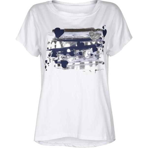 t-shirt Solada bianco con stampe