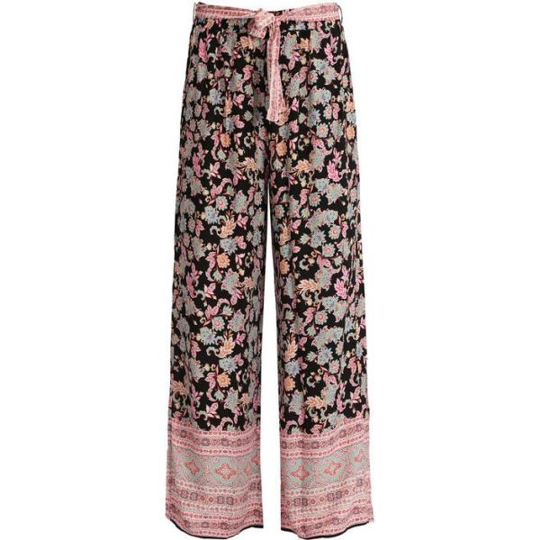 pantaloni a palazzo Flight Finery marrone a fiori