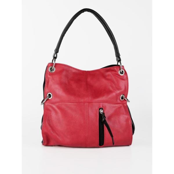 borse a spalla Solada rosso tinta unita