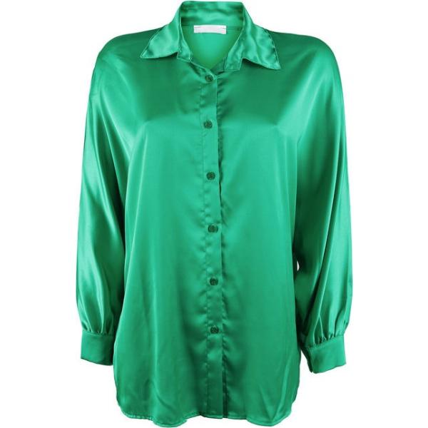 camicie Vanita verde tinta unita