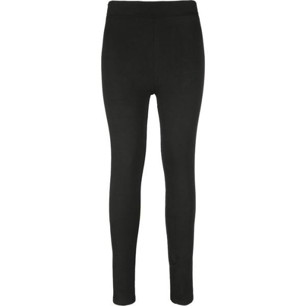 leggings Solada nero tinta unita