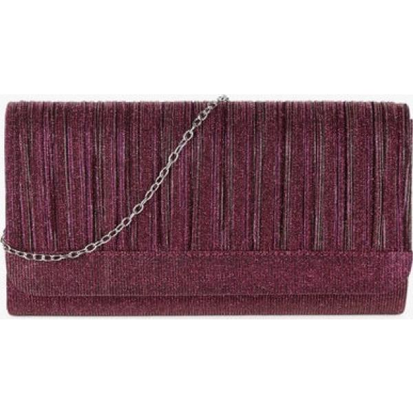 pochette Solada rosso tinta unita