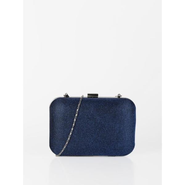 pochette Solada blu tinta unita