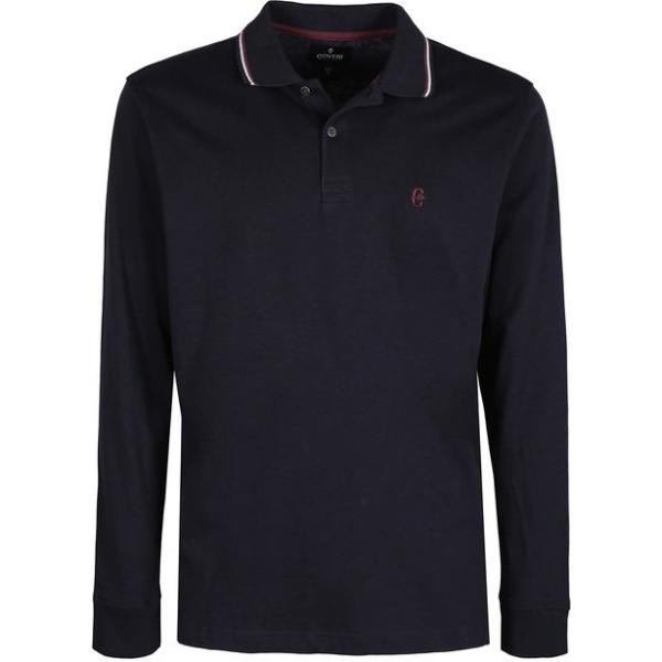polo Coveri Moving nero tinta unita
