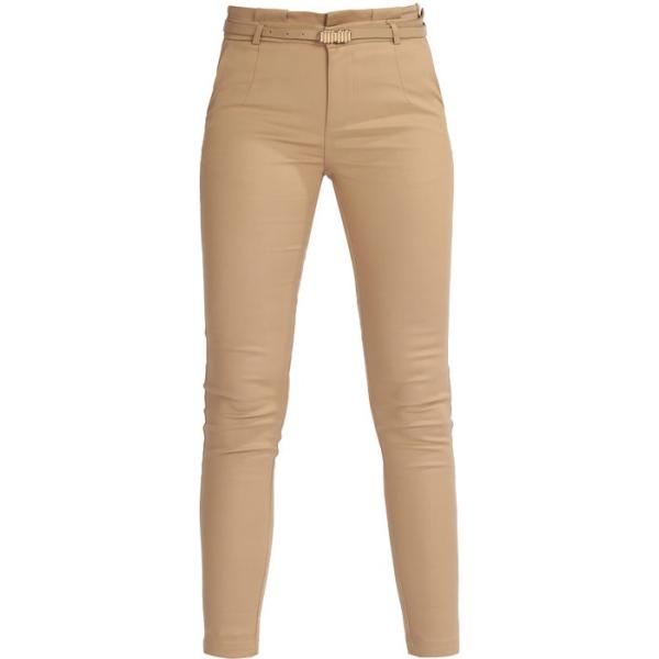 pantaloni Freesia marrone tinta unita