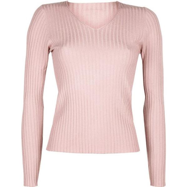 pullovers Solada rosa tinta unita
