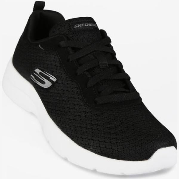 sneakers Skechers nero tinta unita
