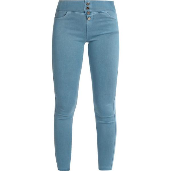 jeggings Solada blu tinta unita