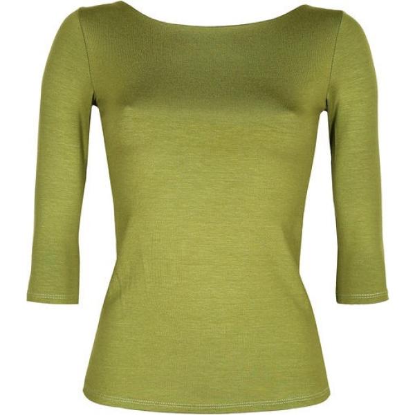 t-shirt Daystar verde tinta unita