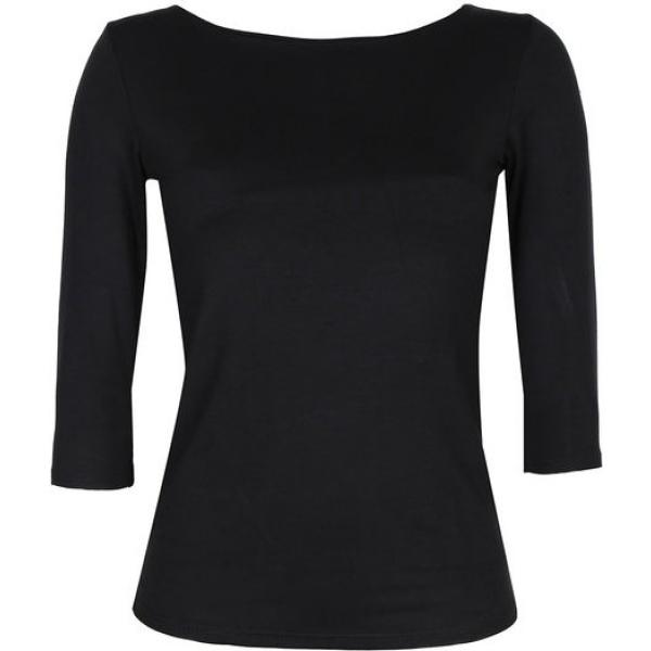 t-shirt Daystar nero tinta unita