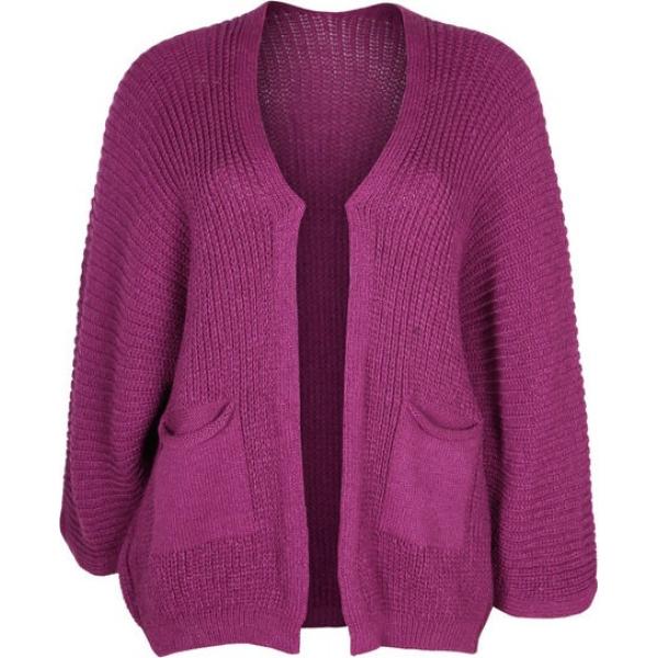 cardigans Solada viola tinta unita