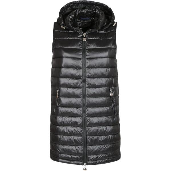 gilet Solada nero tinta unita
