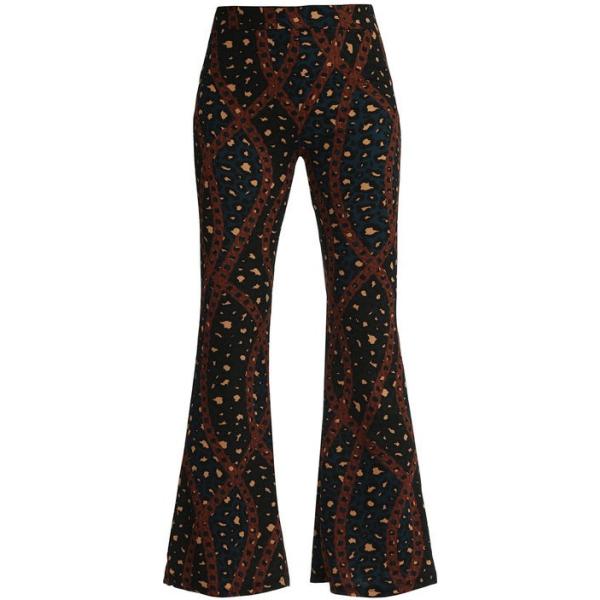 pantaloni Melitea nero con stampe