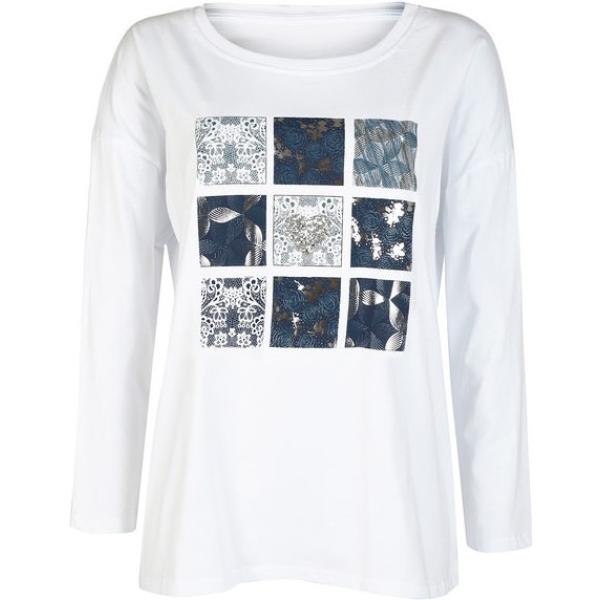 t-shirt Solada bianco con stampe