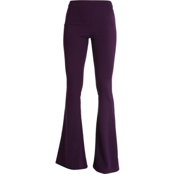 pantaloni Vanita viola tinta unita