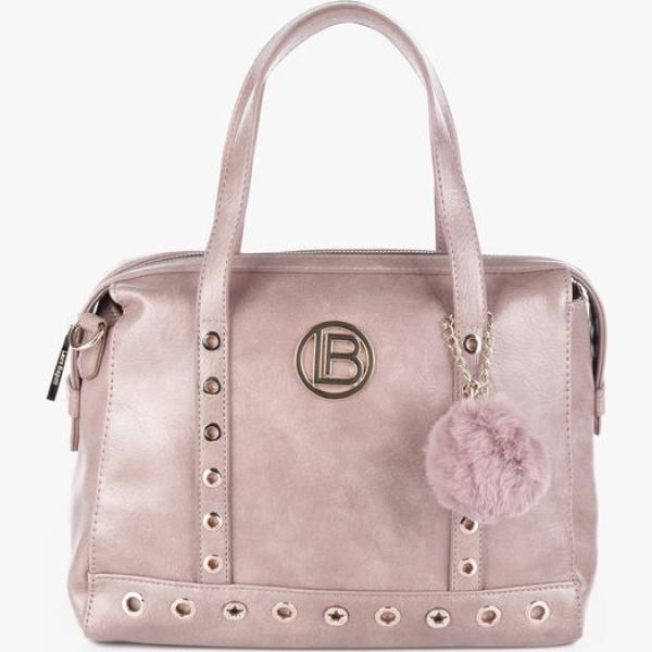 borse a mano Laura Biagiotti viola con stampe