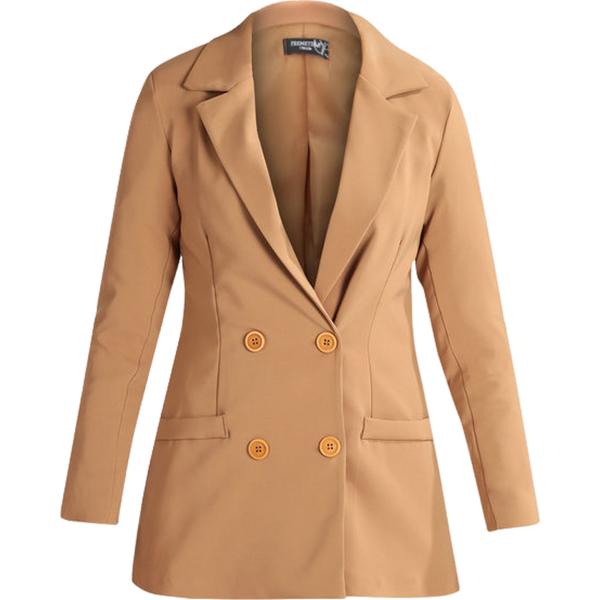 blazer Frenetika marrone tinta unita