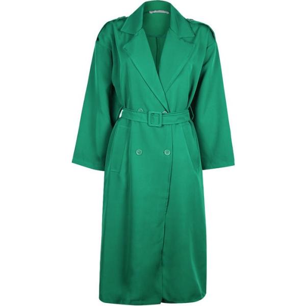 cappotti Vanita verde tinta unita