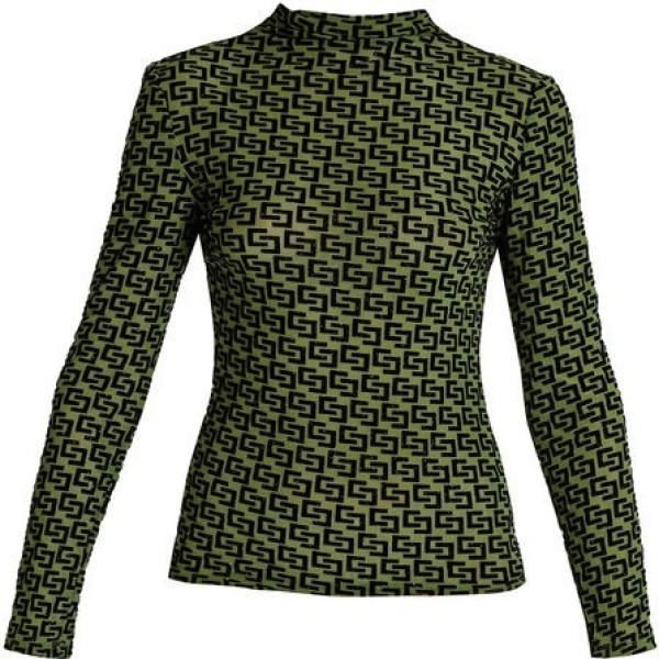 t-shirt Solada marrone con stampe