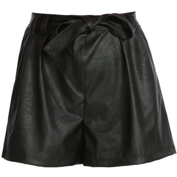 shorts Vanita nero tinta unita