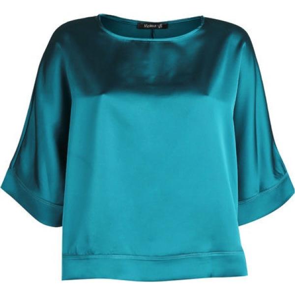 bluse Solada blu tinta unita