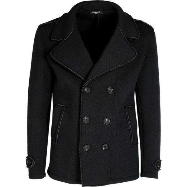 cappotti Ange Wear nero tinta unita