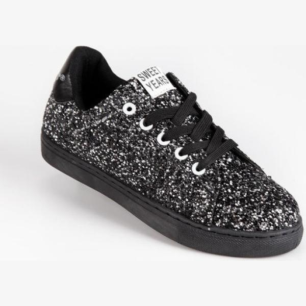 sneakers Sweet Years grigio con stampe
