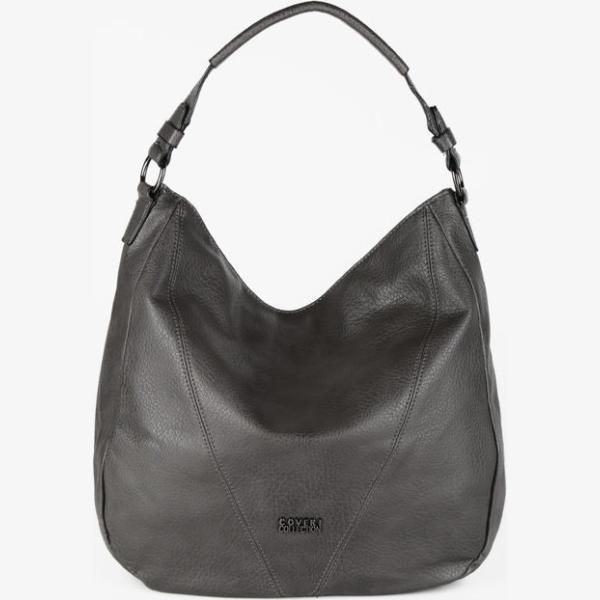 borse a spalla Coveri Collection grigio tinta unita