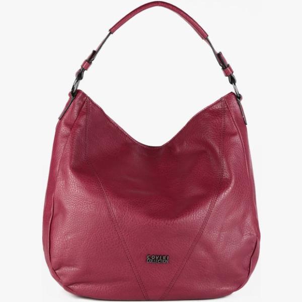 borse a mano Coveri Collection rosso tinta unita