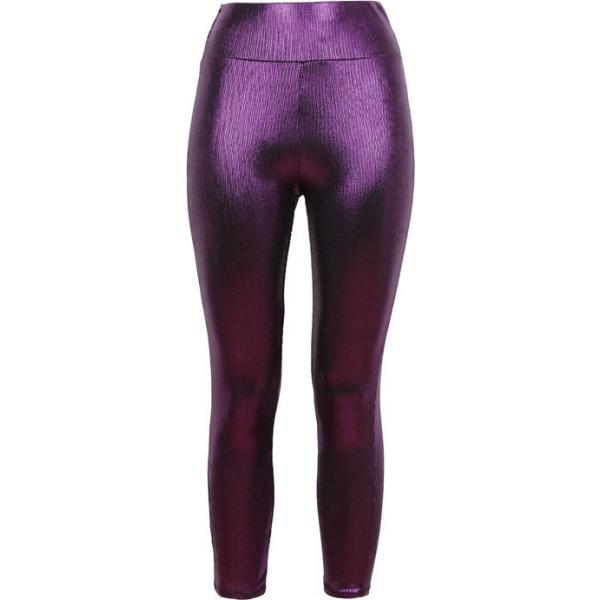 leggings Hdl Milano viola tinta unita