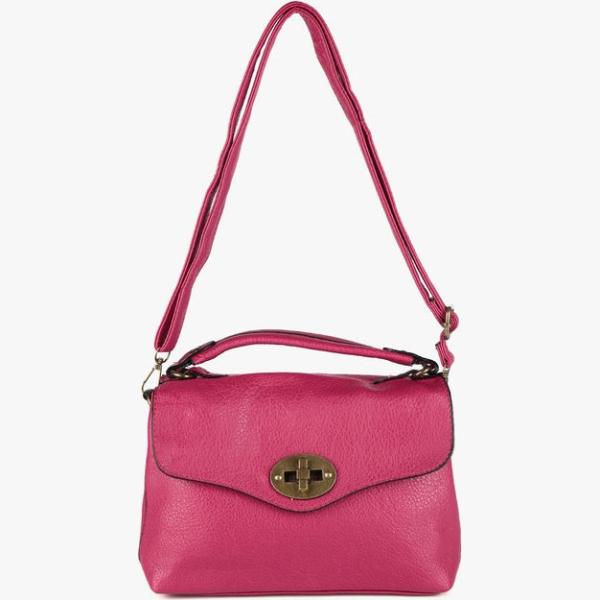 borse a mano Solada rosa tinta unita