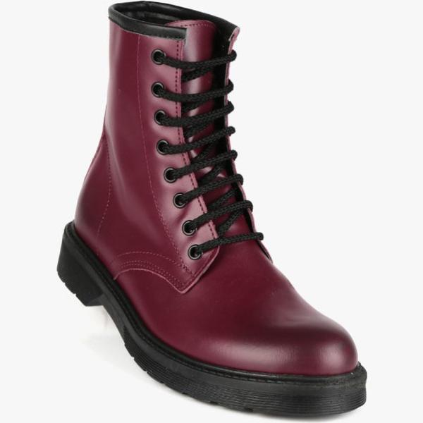 anfibi Solada rosso tinta unita