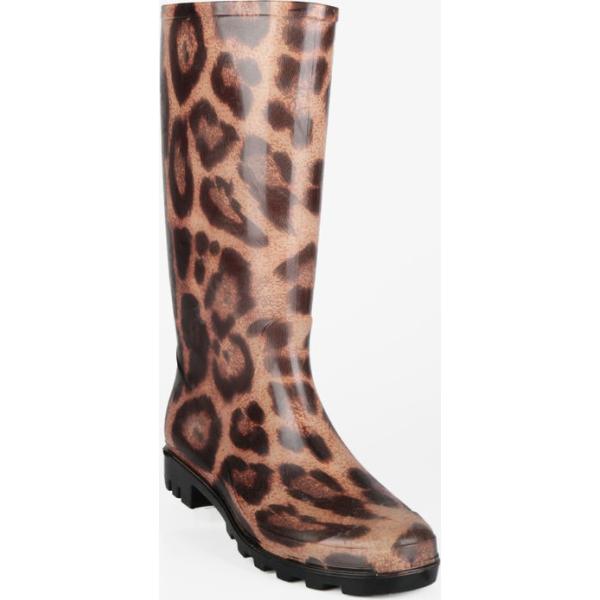 stivali Solada marrone animalier