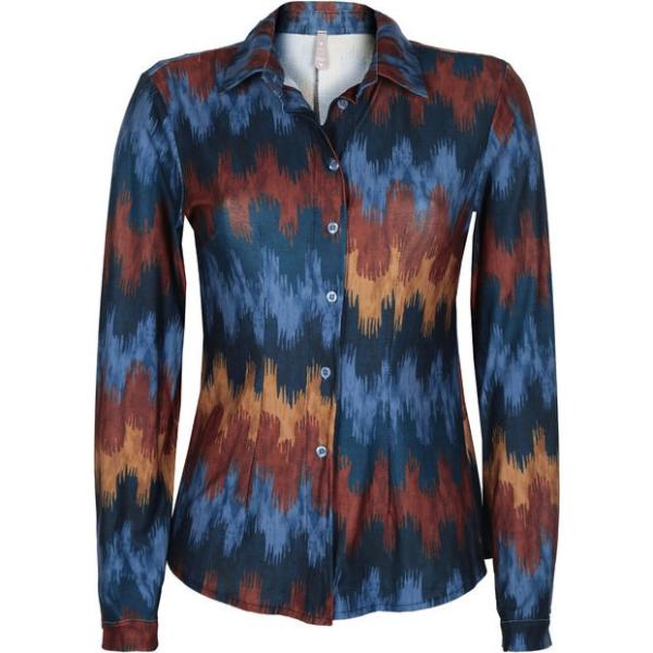camicie Daystar blu con stampe