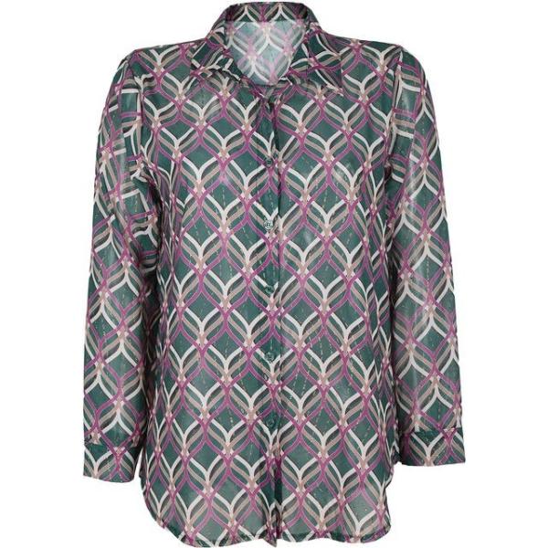 camicie Daystar blu con stampe