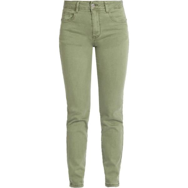 pantaloni Miss Bonbon marrone tinta unita
