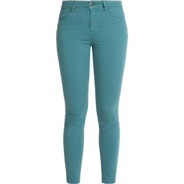 pantaloni New Collection verde tinta unita