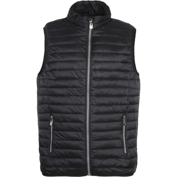 gilet Nord Star nero tinta unita