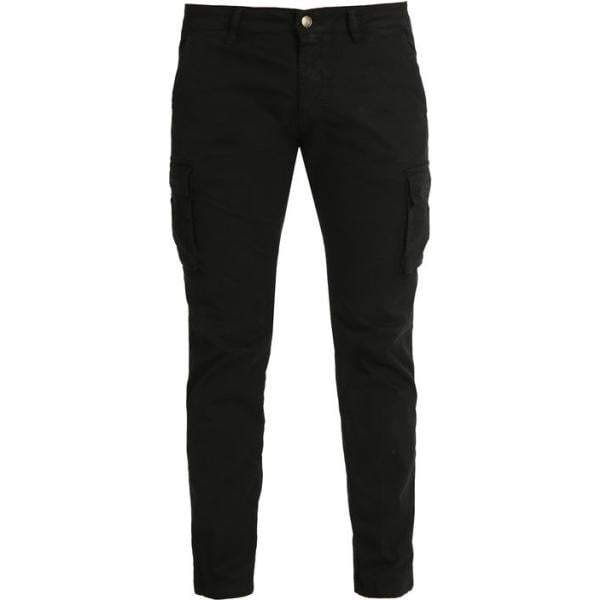 pantaloni Tmk nero tinta unita