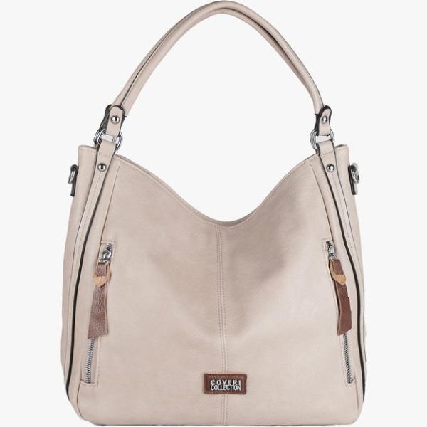 borse a spalla Coveri Collection viola