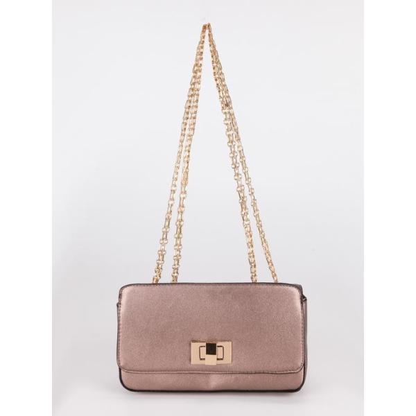 pochette Solada grigio tinta unita