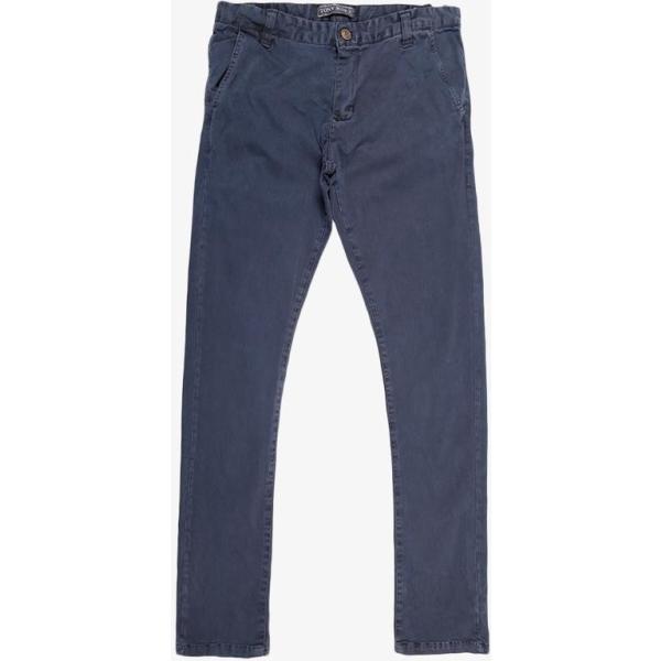 pantaloni Tony Moro blu tinta unita