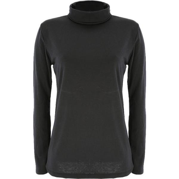 t-shirt Solada nero tinta unita