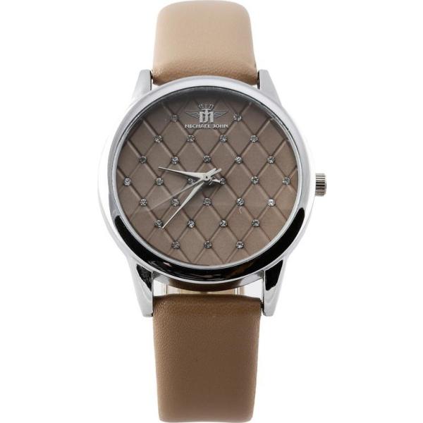 orologi Michael John marrone tinta unita
