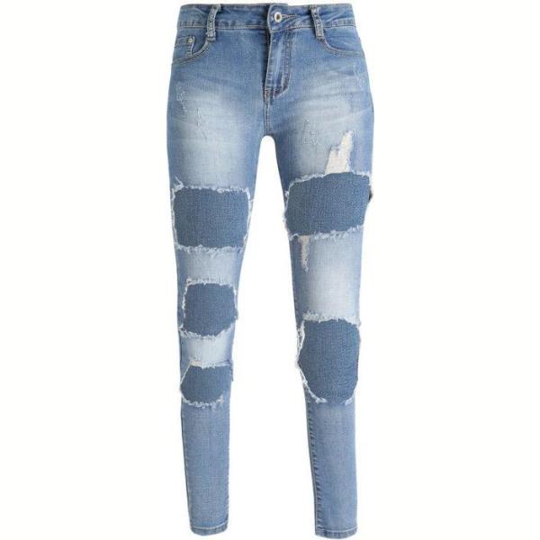 jeans strappati Solada blu