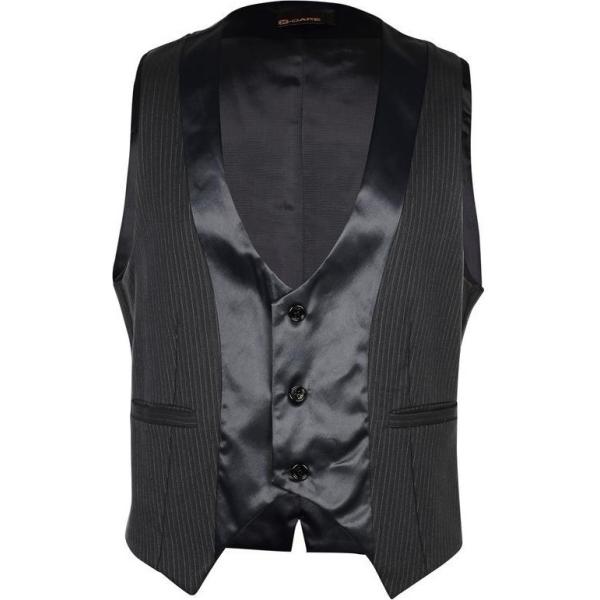 gilet X-cape grigio a righe