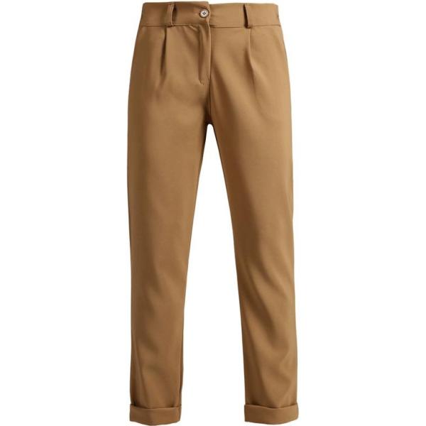 pantaloni Frenetika marrone tinta unita