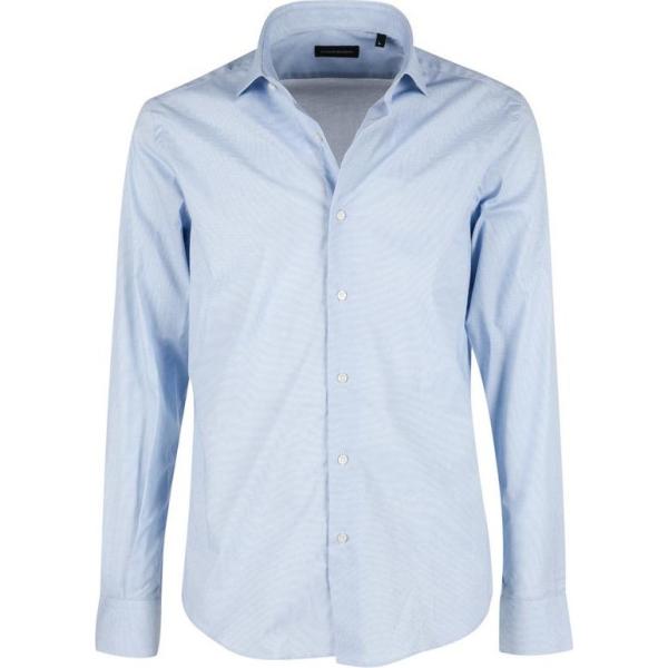 camicie Edoardo Borghese viola con stampe