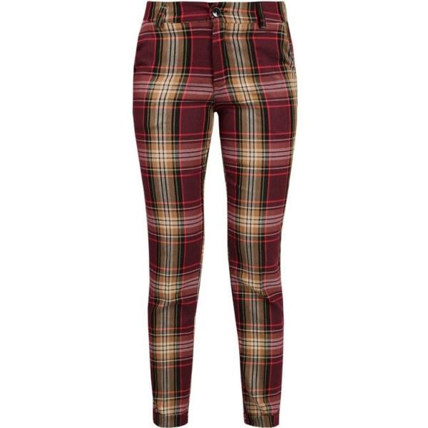 pantaloni Solada marrone scozzese